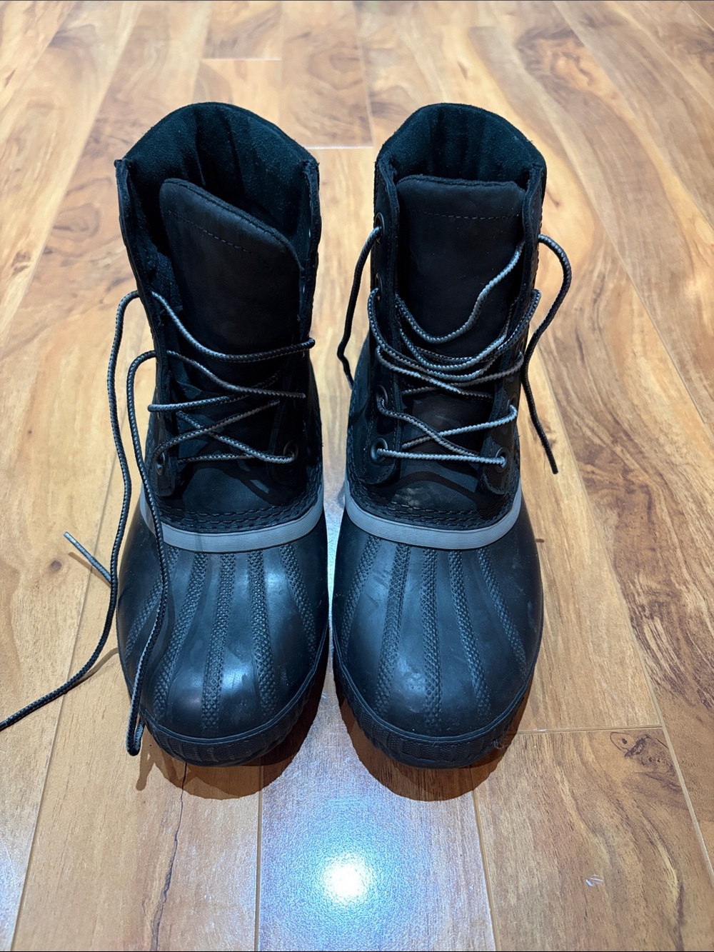 Sorel Men's Black Waterproof Winter Boots
